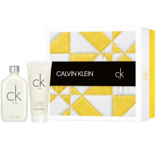 Set calvin klein, one, unisex: apa de toaleta, 100 ml + gel de dus, 100 ml