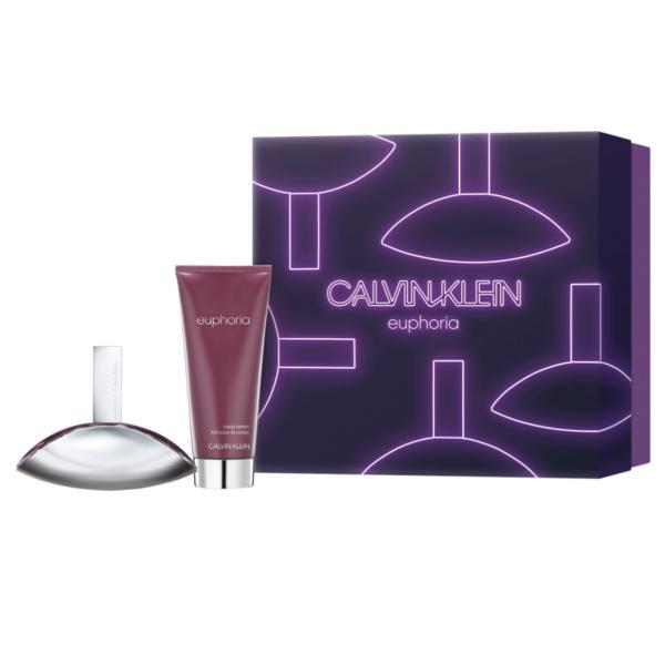 Set cadou Calvin Klein, Euphoria, Femei: Apa de Parfum, 50 ml + Lotiune de corp, 100 ml