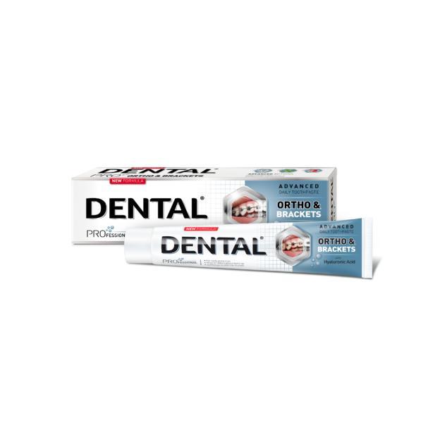 Pasta de dinti tratamente ortodontice dental pro ortho brackets 75 ml 