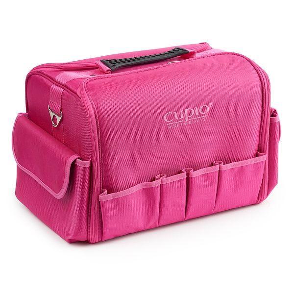 Geanta cosmetica cu buzunare roz - cupio