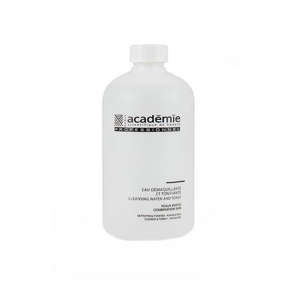 Apa demachianta si tonifianta academie formula 2 in 1, 500 ml
