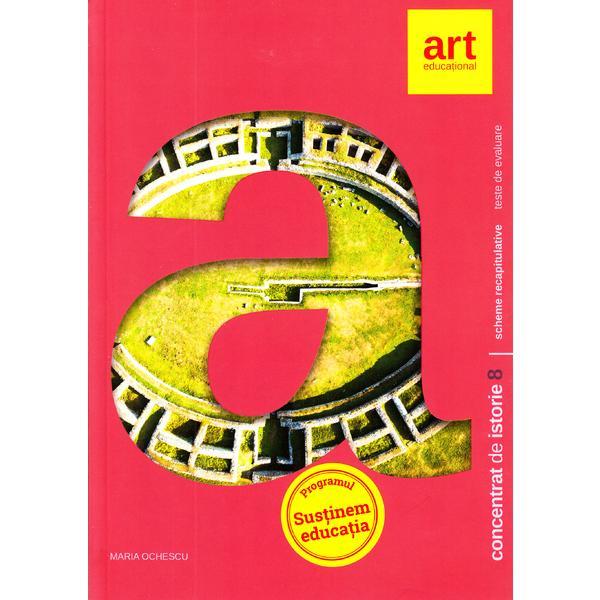 Concentrat de istorie - clasa 8 (altfel) - maria ochescu, editura grupul editorial art