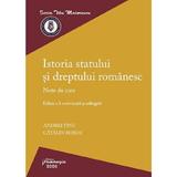 Istoria statului si dreptului romanesc Ed.2 - Andrei Tinu, Catalin Boboc, editura Hamangiu