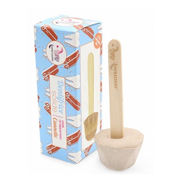 Pasta de Dinti Solida Cinnamon Zero Waste Lamazuna, 13 g