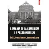Romania de la comunism la postcomunism. criza, transformare, democratizare