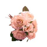 Buchet de trandafiri artificiali pentru decor, 50 cm