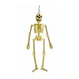 Decoratiune de Halloween model schelet din plastic, 53 cm - Gonga