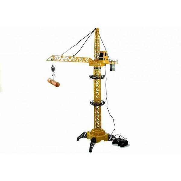 Macara de jucarie cu telecomanda, 1.28 m, galben - gonga