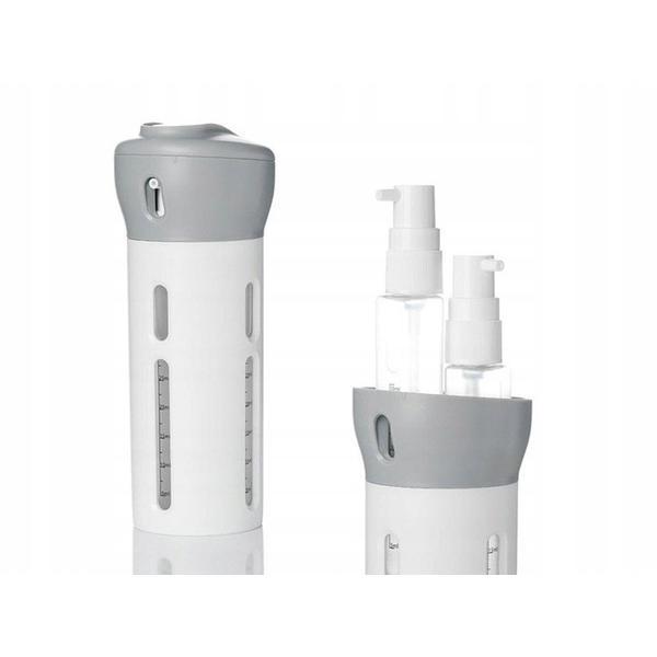 Organizator cosmetic pentru lichide 4in1, din plastic - gonga