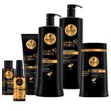 Set cadou, Cavalo Forte ,Haskell Cosmeticos ( sampon 1000ml + Balsam 1000ml + masca 1000ml + balsam 150ml + tratament 40ml + ser 40ml)