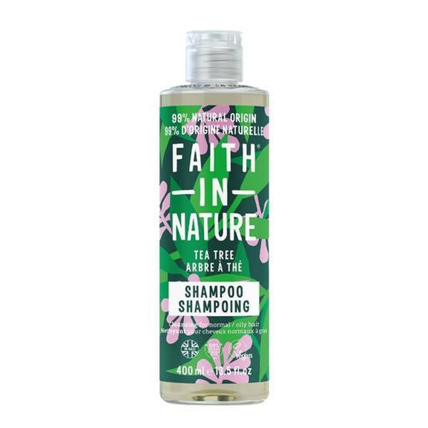 Sampon Purificator cu Ulei din Arbore de Ceai pentru Par Gras cu Matreata Faith in Nature, 400 ml
