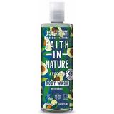 Gel de Dus Natural Nutritiv cu Avocado Faith in Nature, 400 ml