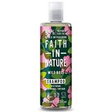 Sampon Reparator cu Trandafir Salbatic pentru Toate Tipurile de Par Faith in Nature, 400 ml