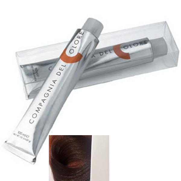Vopsea crema permanenta compagnia del colore, nuanta biondo cioccolato 7.35, 100 ml