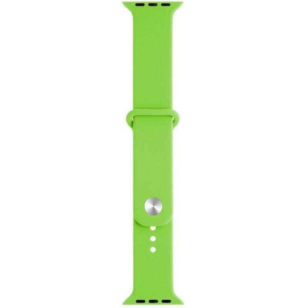 Curea compatibila apple watch 1/2/3/4, silicon, 38/40mm verde
