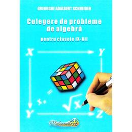 Culegere de probleme de algebra - Clasele 9-12 - Gheorghe Adalbert Schneider, editura Hyperion
