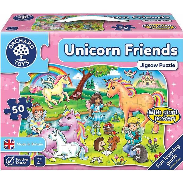 Puzzle prietenii unicornului - U=Ynicorn friends 4 ani+