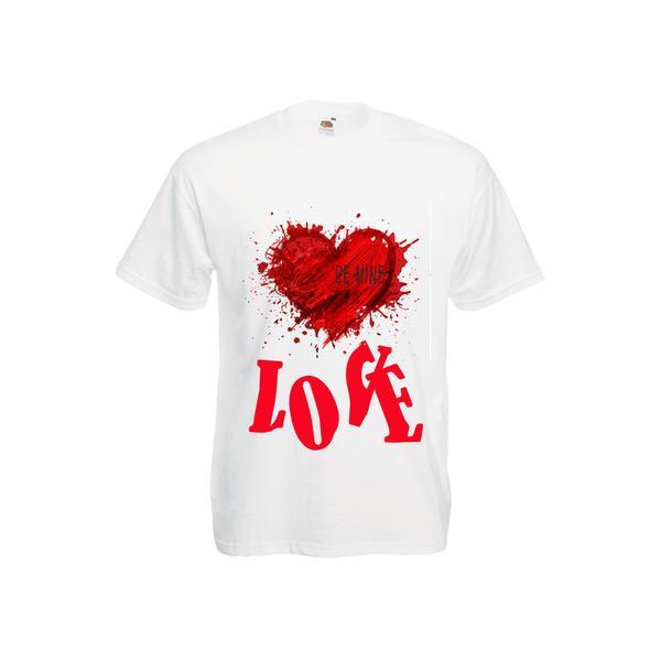 Tricou mesaj Valentine's Day, M