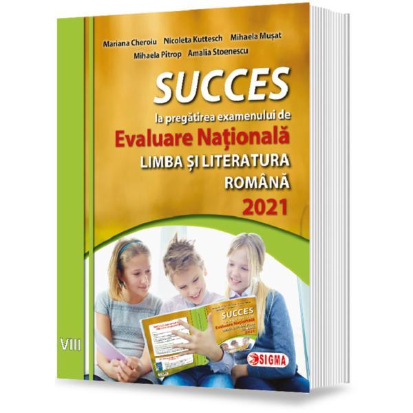 Succes la pregatirea examenului de evaluare nationala la limba romana pentru clasa a viii-a - Amalia
