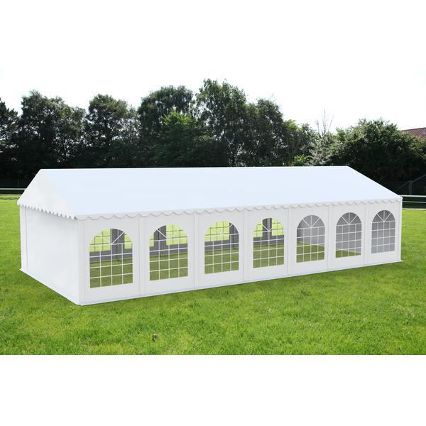 Cort Evenimente Professional XXL, PVC ignifug alb, 7x14 m - Corturi24