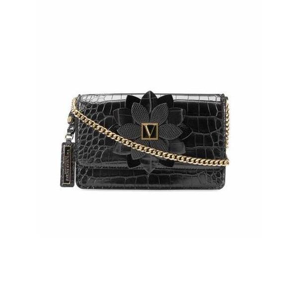 Geanta, victoria's secret, the victoria shoulder bag, black