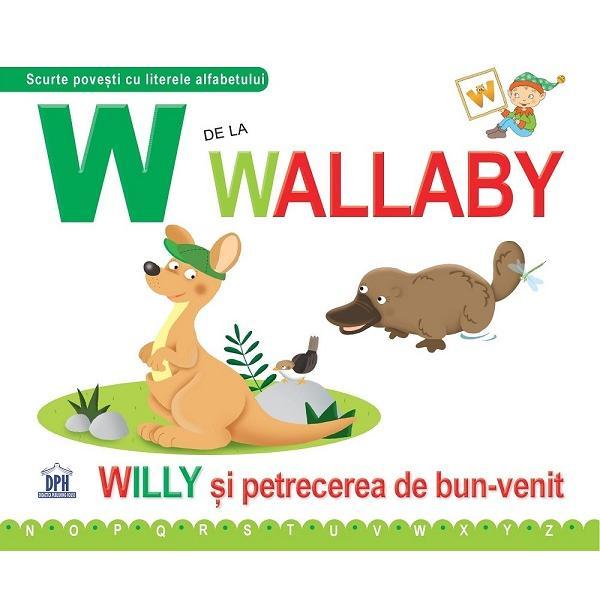 W de la wallaby - greta cencetti, emanuela carletti, editura didactica publishing house