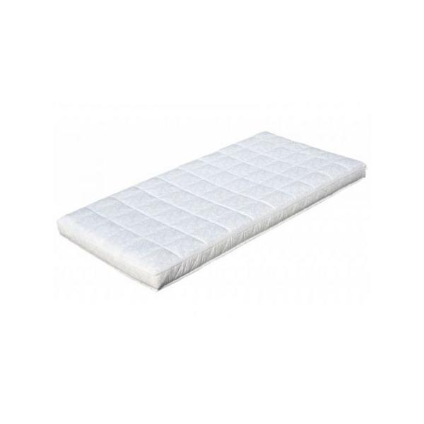 Saltea patut: hrisca - cocos grosime 120x60x9.5 cm, husa alba detasabila
