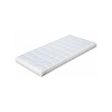 Saltea patut: Hrisca - Cocos grosime 120x60x12 cm, husa alba