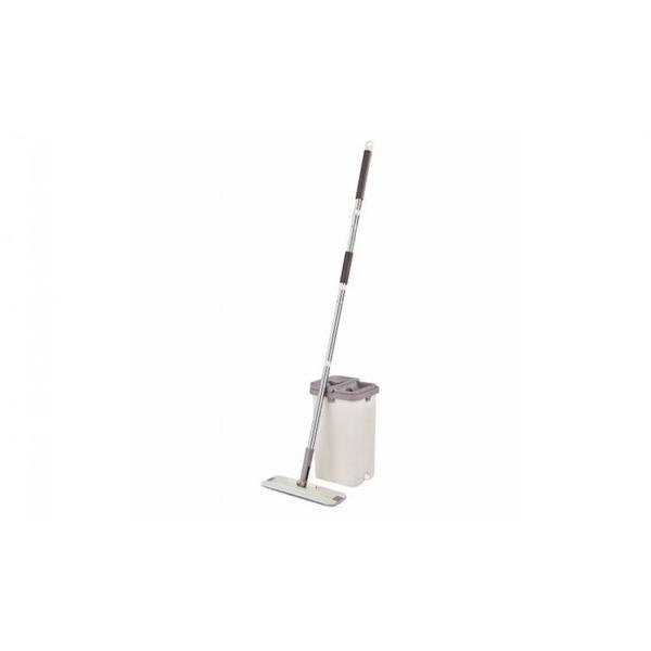 Mop profesional cu doua cuve de spalare si uscare + 2 rezerve cadou - cleaner