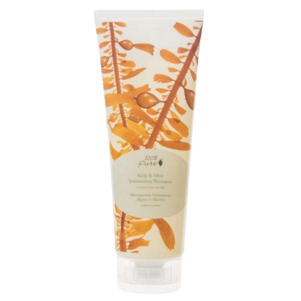 Sampon pentru volum cu extract de kelp si menta 100 percent pure cosmetics, 236 ml