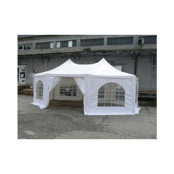 Pagoda 8,9x6,5m 350 G/m² Pvc, Alb - Corturi24