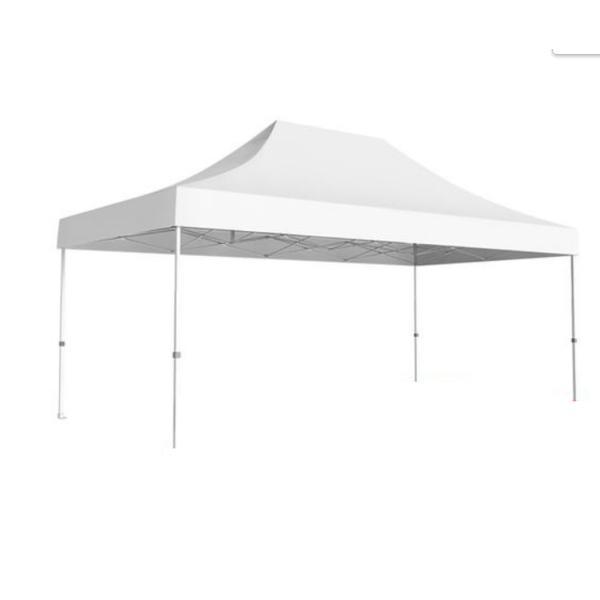 Pavilion Pliabil Professional Aluminiu 50 mm, cu 4 ferestre panoramice, PVC 620 gr /m², alb, ignifug, 4x6 m - Corturi24