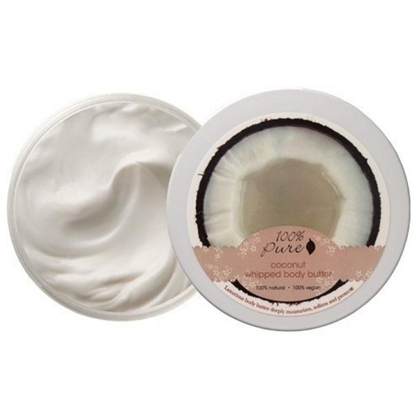 Unt pentru corp cu nuca de cocos100 percent pure cosmetics, 96 g