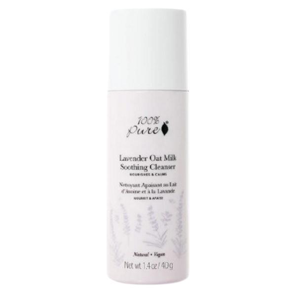 Pudra pentru curatare cu ovaz si lavanda 100 percent pure cosmetics, 40 g
