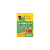 2008 matematica cls v-viii formule si notiuni generale - Alina Paraschiva, Silviu Danet, editura Corint