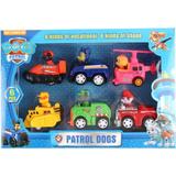 Set 6 vehicule Patrula Catelusilor cu frictiune - Paw Patrol