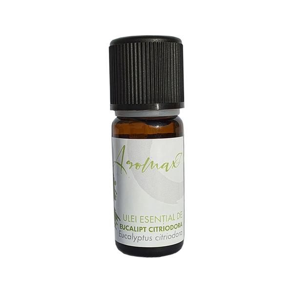 Ulei esential organic de eucalipt citriodora aromax, 10 ml