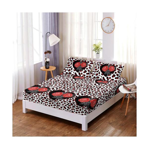 Husă pat finet+2 fețe pernă, culoare multicolor, ralex (hf19)