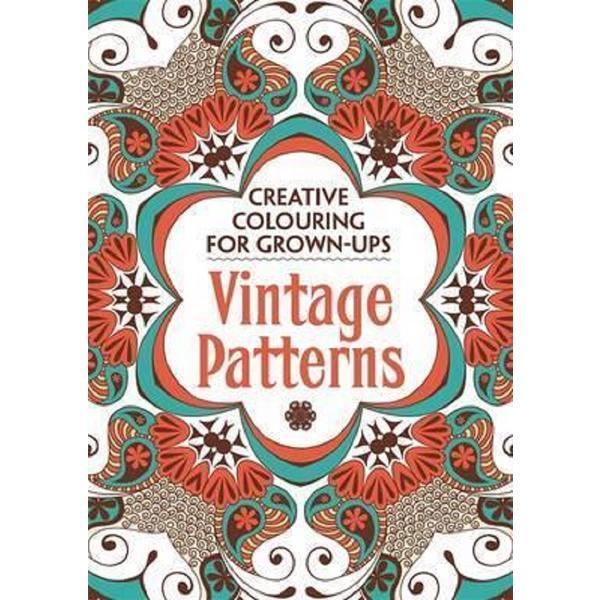 Creative Colouring for Grown-Ups. Vintage Patterns, editura Michael O&#039;mara Books