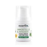 Crema de fata naturala piele foarte uscata Imortela & Avocado Essentiq 50ml