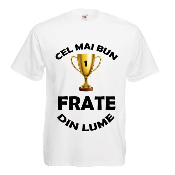 Tricou mesaj cel mai bun frate din lume, m