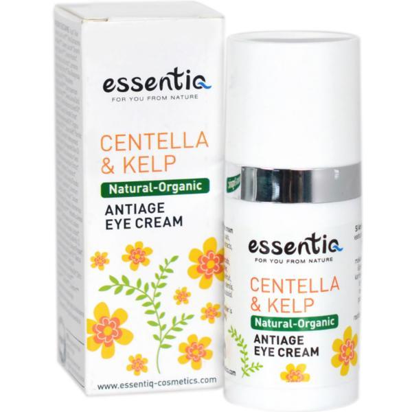 Crema de ochi organica antiage Centella & Varec (Kelp) Essentiq 15ml Essentiq imagine pret reduceri
