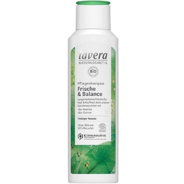 Sampon Par Gras cu Matcha si Quinoa Freshness & Balance Lavera, 250 ml