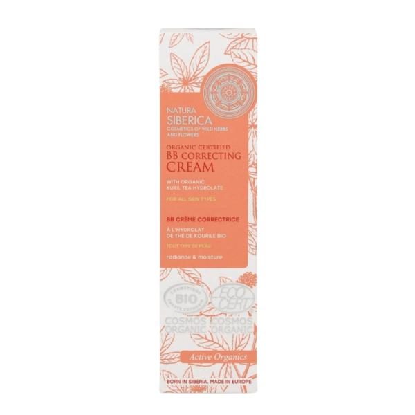 BB Cream Corector Hidratare si Iluminare pentru Toate Tipurile de Ten Natura Siberica, 30 ml