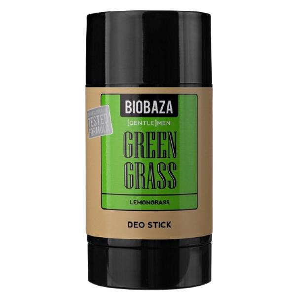 Deodorant Stick Natural pentru Barbati GREEN GRASS (Lemongrass) Biobaza, 50 ml Barbati imagine 2022