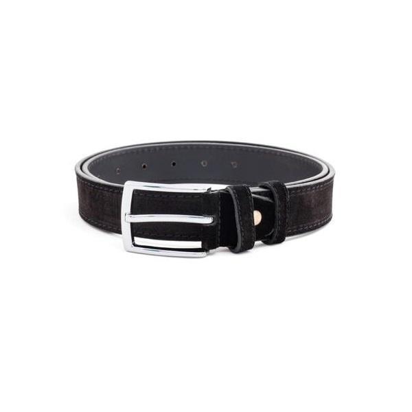 Curea barbati piele intoarsa neagra casual gent's club
