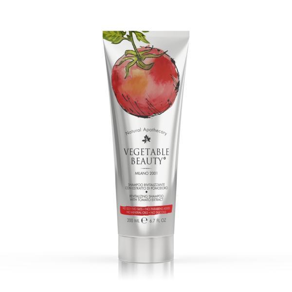 Șampon revitalizant cu extract de roșii Vegetable Beauty 200ml esteto.ro