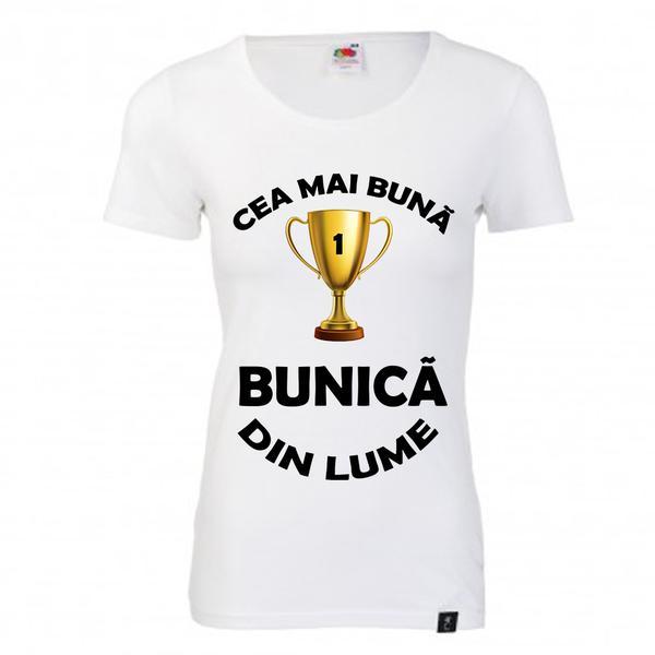 Tricou dama Cea mai buna bunica, XL