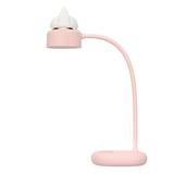 Lampa pentru citit, ambientala, Anime, 3 intensitati, baterie reincarcabila, LED, incarcare USB, roz, OEM