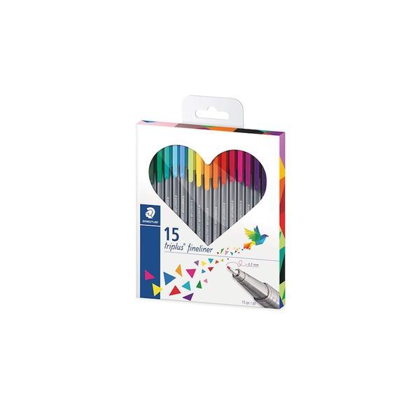 Set fineliner triplus staedtler johanna basford 15 culori pe set st-334-c15h